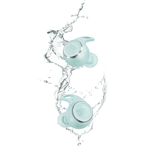 JBL Reflect Aero TWS - Mint - True wireless Noise Cancelling active earbuds - Detailshot 1